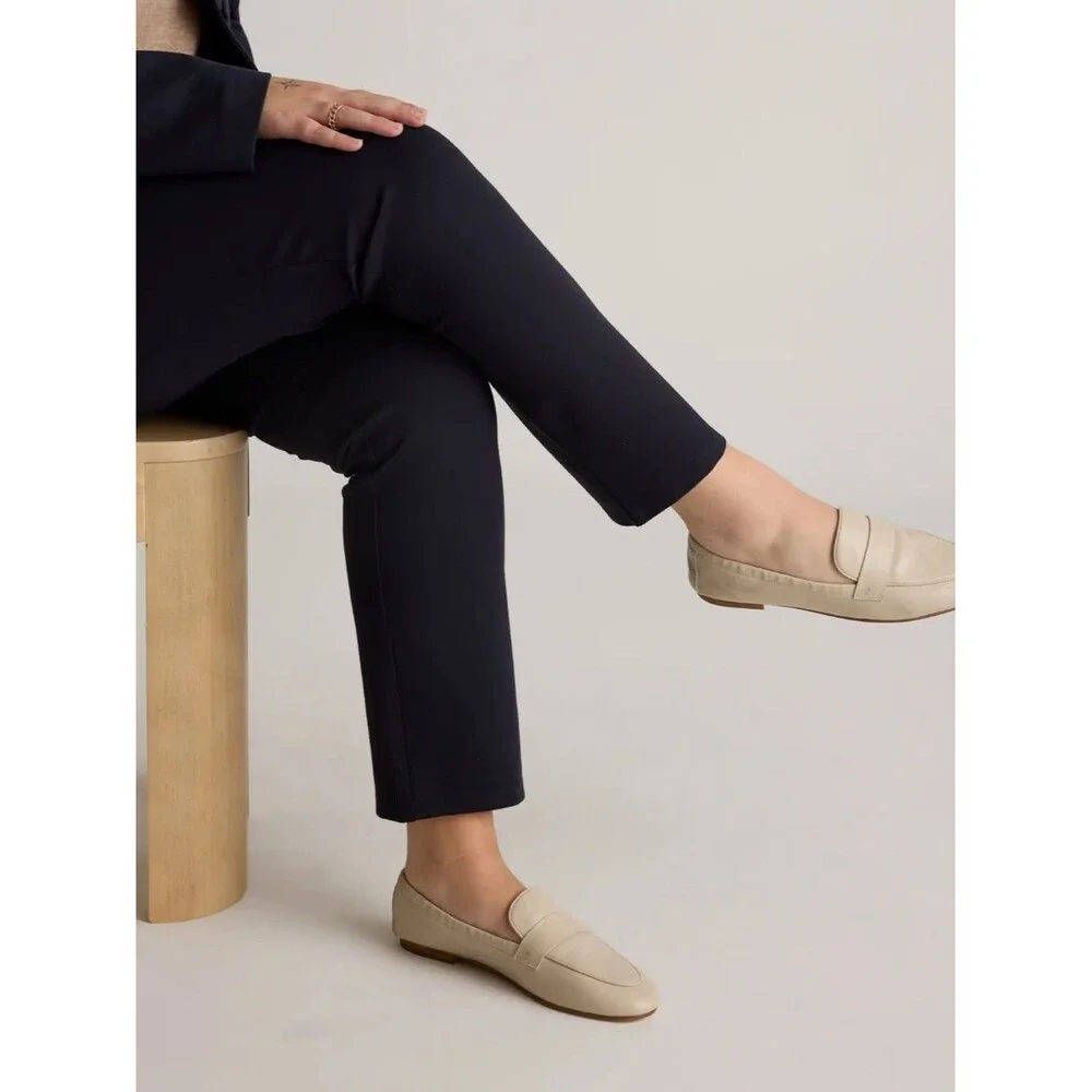 Quince Italian Leather Soft Loafers